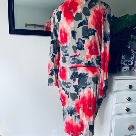 ASOS Plus Size Floral Dress - Picture 3 of 3